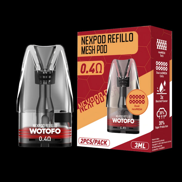thc battery vape nexPOD Refillo Mesh Pod
