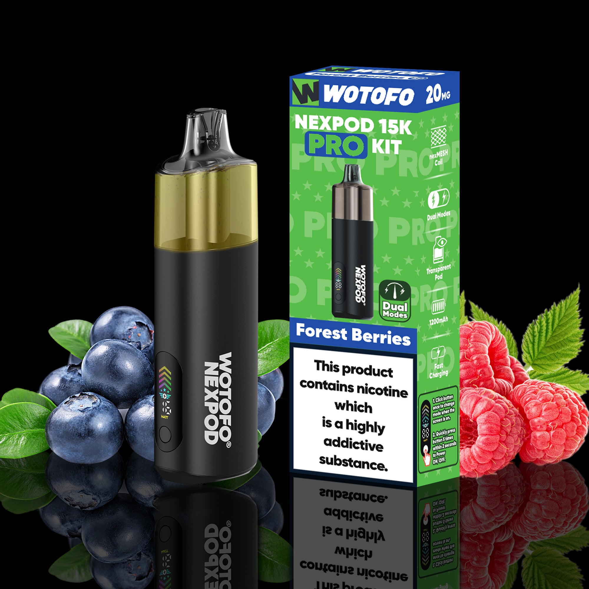 nexPOD 15K Pro Kit 20mg