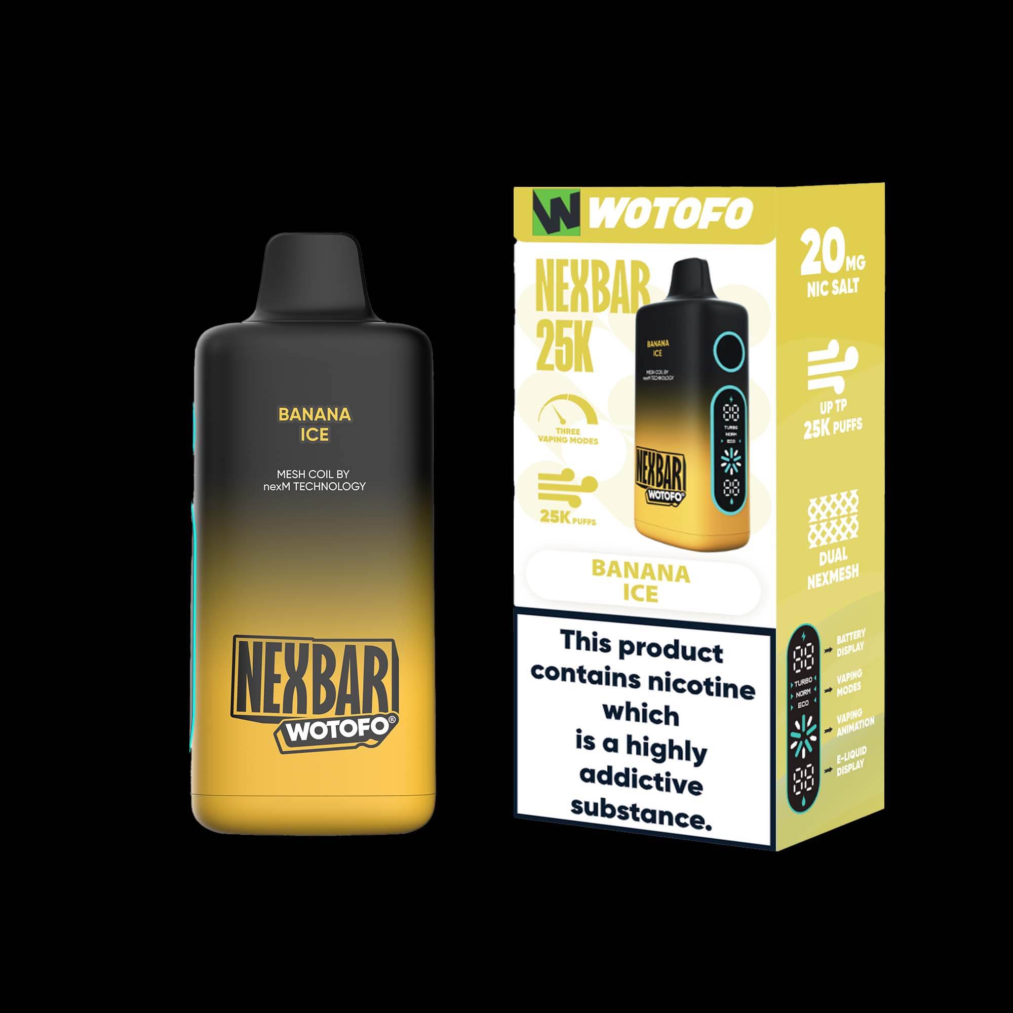 nexBAR 25K Banana_Ice