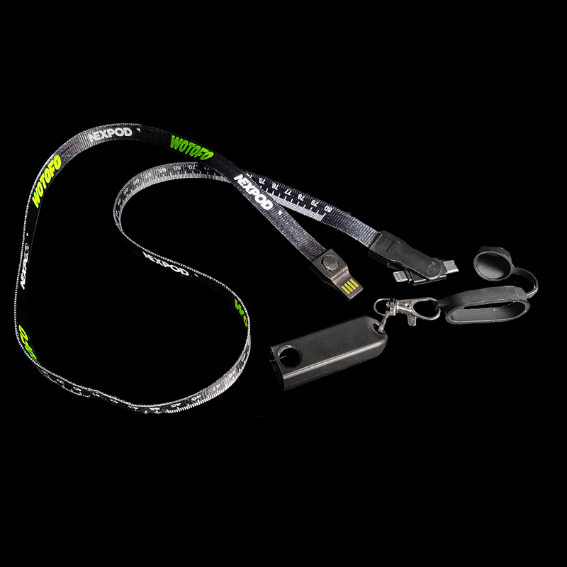 nexPOD Charging Cable Lanyard
