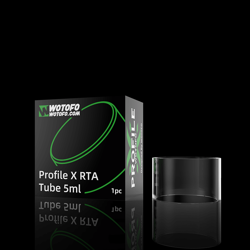RTA Glass Tube - 3.5ml and 5ml Glass Tube for Wotofo Profile Unity RTA