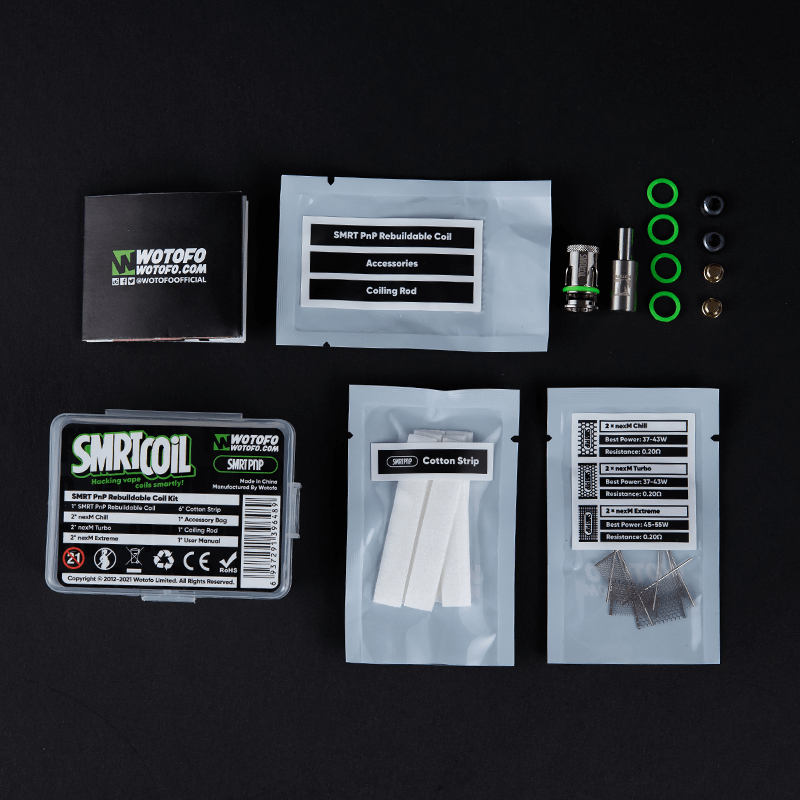 SMRT Rebuildable Coil Kit - Pod Rebuildable Coils