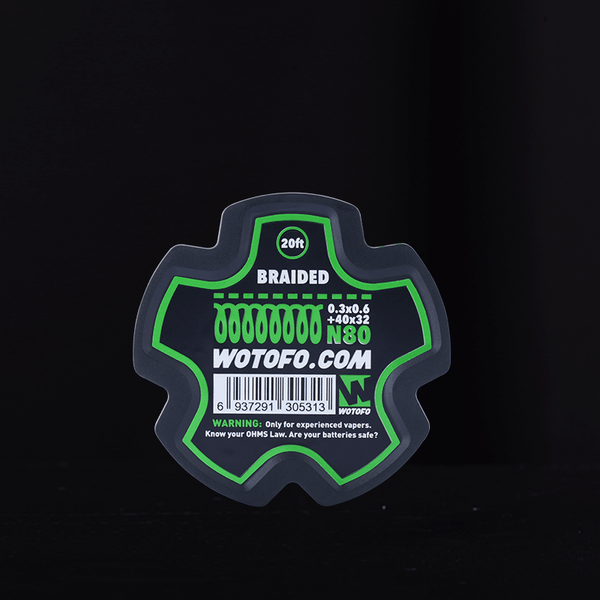 Prebuilt Wire Spool - Wotofo Fused Clapton Wire Collection